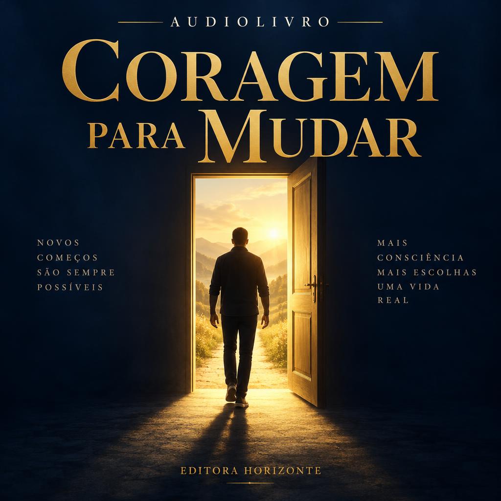 Capa do audiolivro Coragem para Mudar
