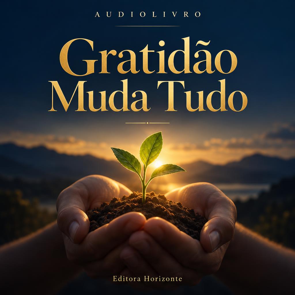 Capa do audiolivro Gratidão Muda Tudo