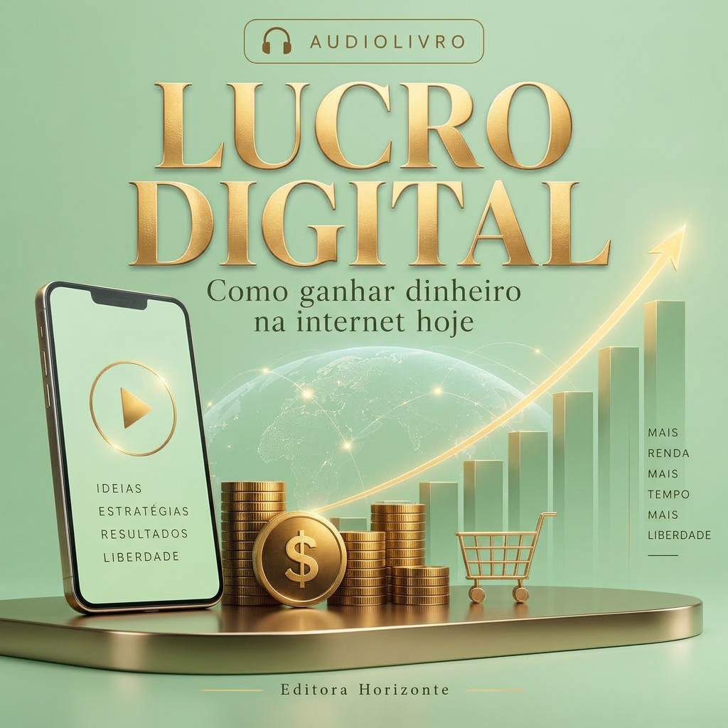 Capa do audiolivro Lucro Digital
