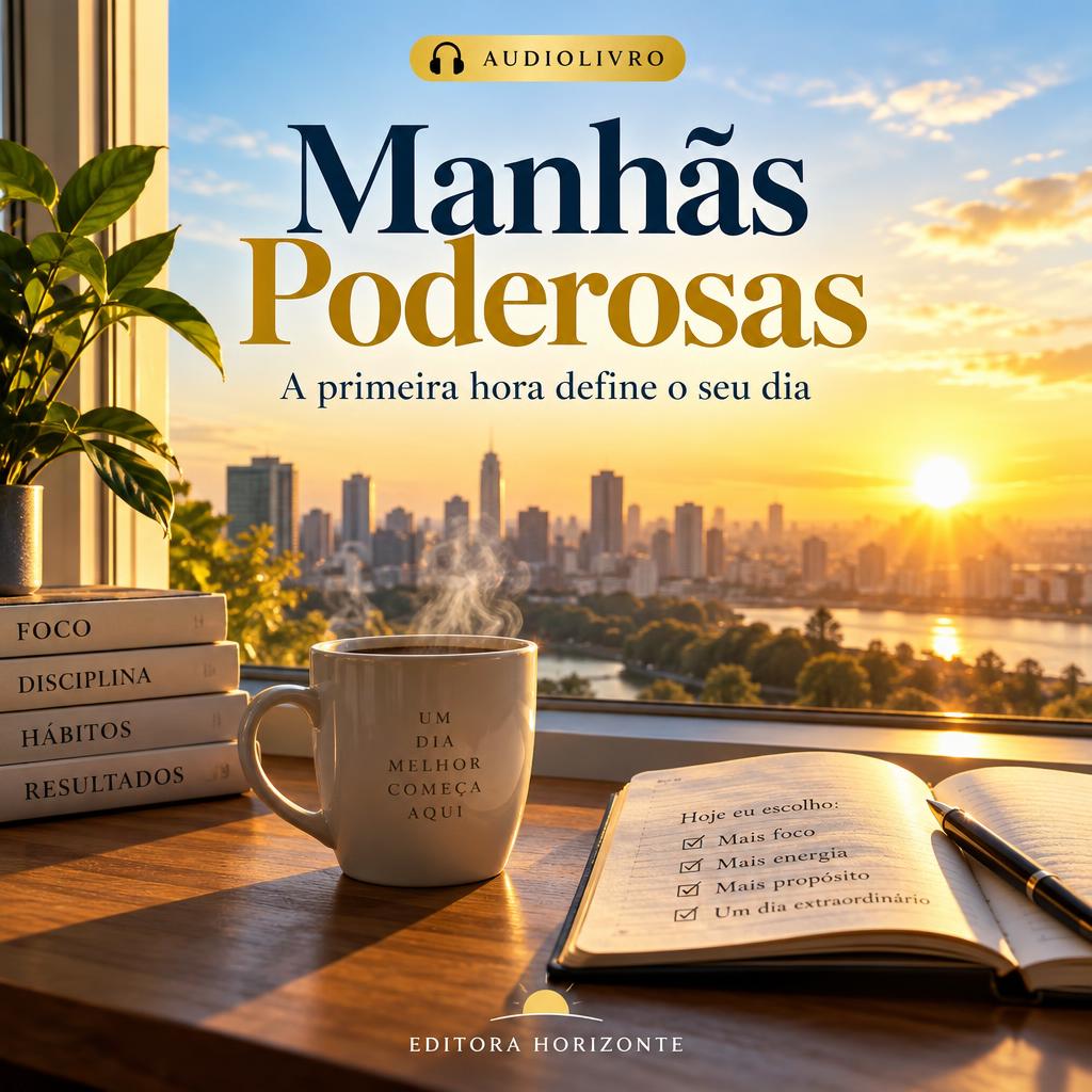 Capa do audiolivro Manhãs Poderosas