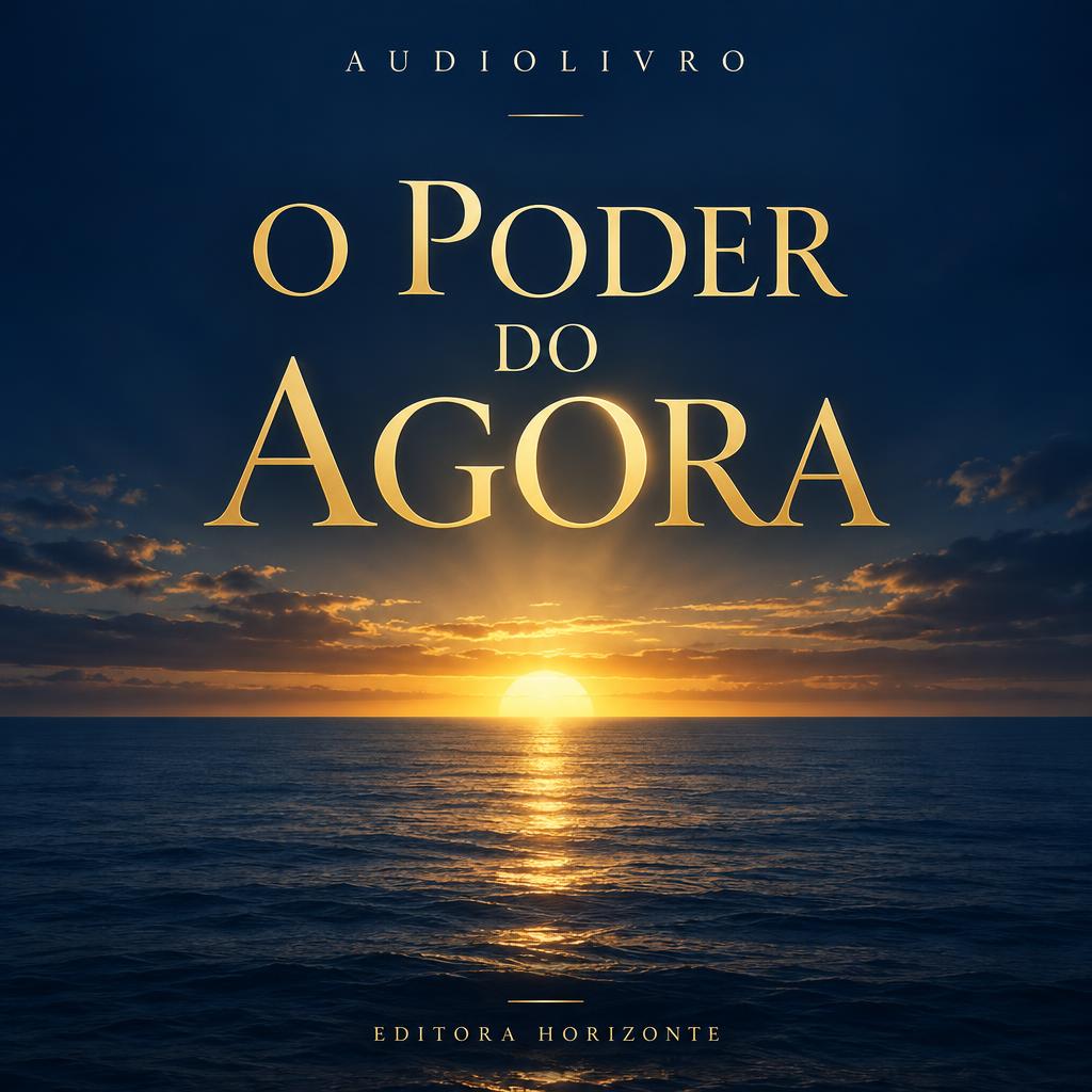 Capa do audiolivro O Poder do Agora