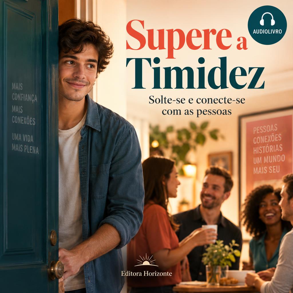Capa do audiolivro Supere a Timidez