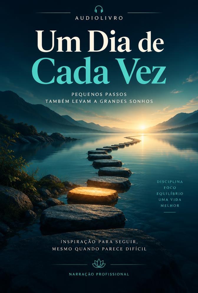 Capa do audiolivro Um Dia de Cada Vez