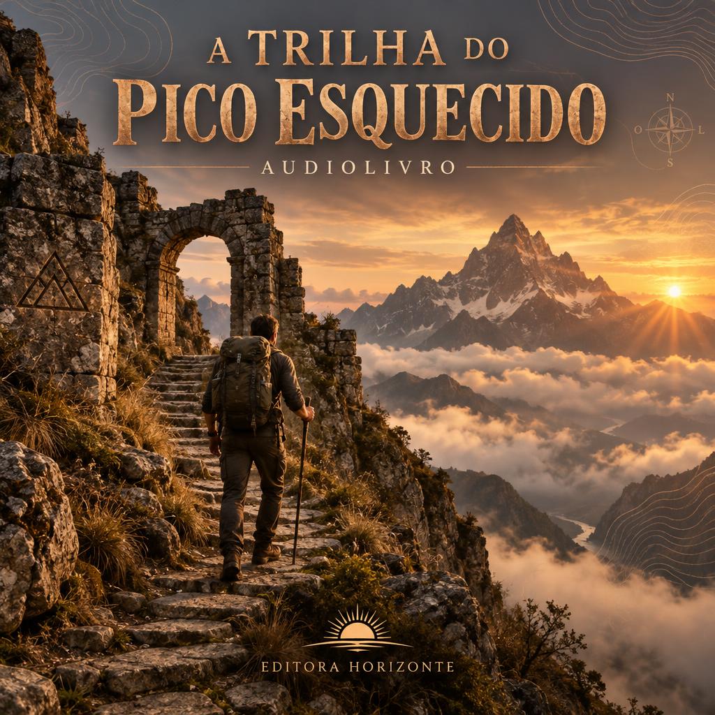 Capa do audiolivro A Trilha do Pico Esquecido