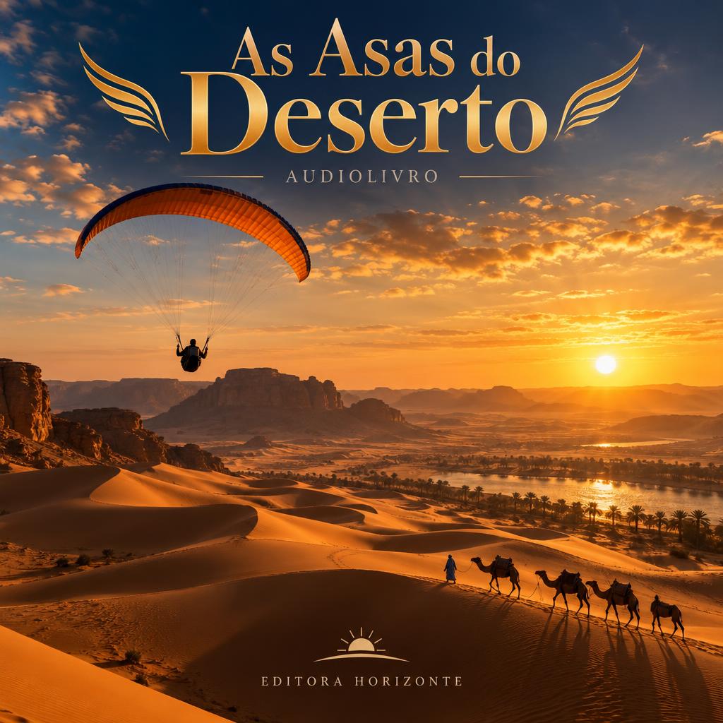 Capa do audiolivro As Asas do Deserto