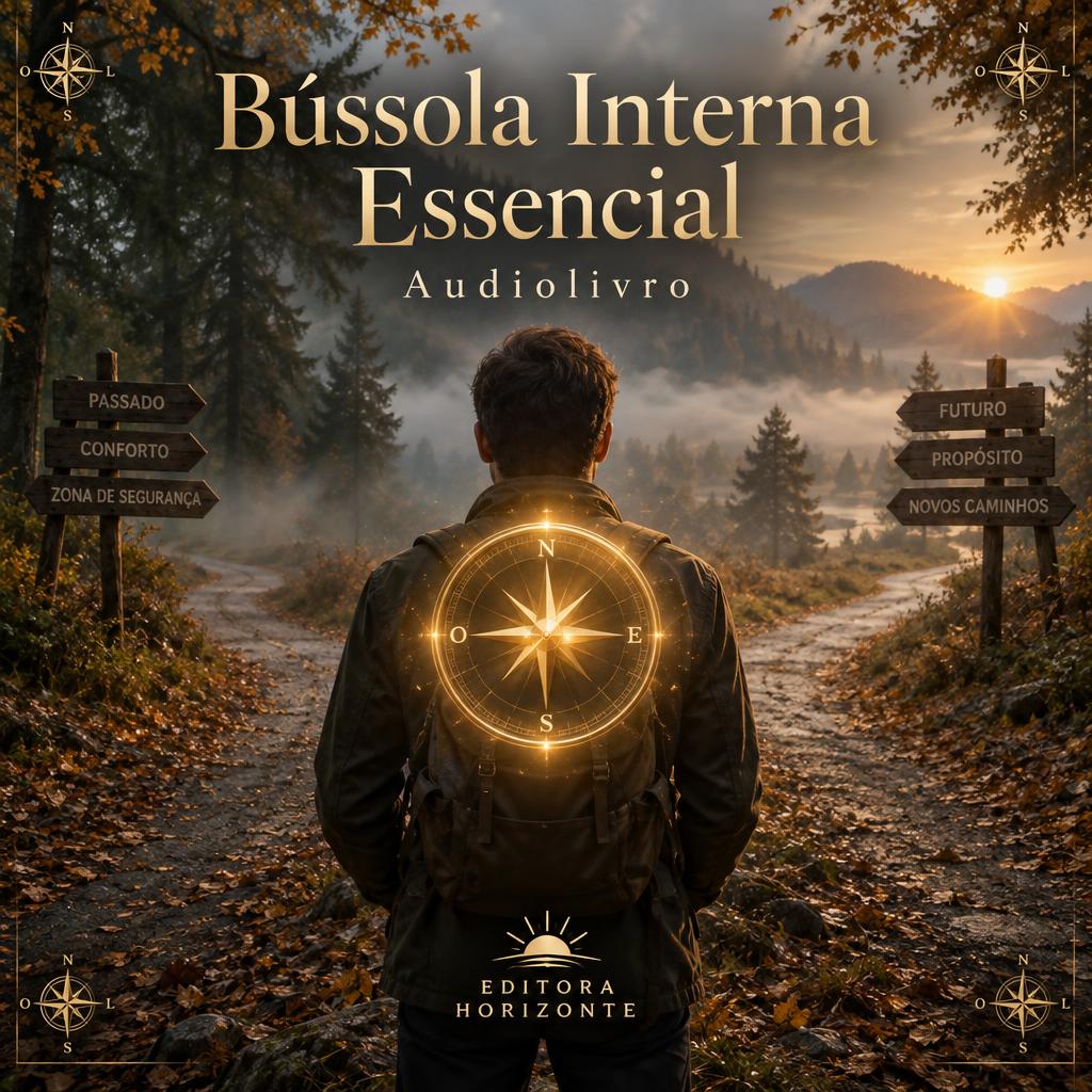 Capa do audiolivro Bússola Interna Essencial