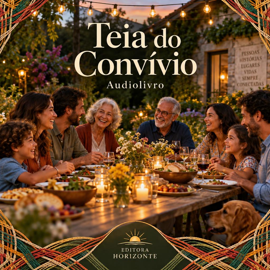 Capa do audiolivro Teia do Convívio