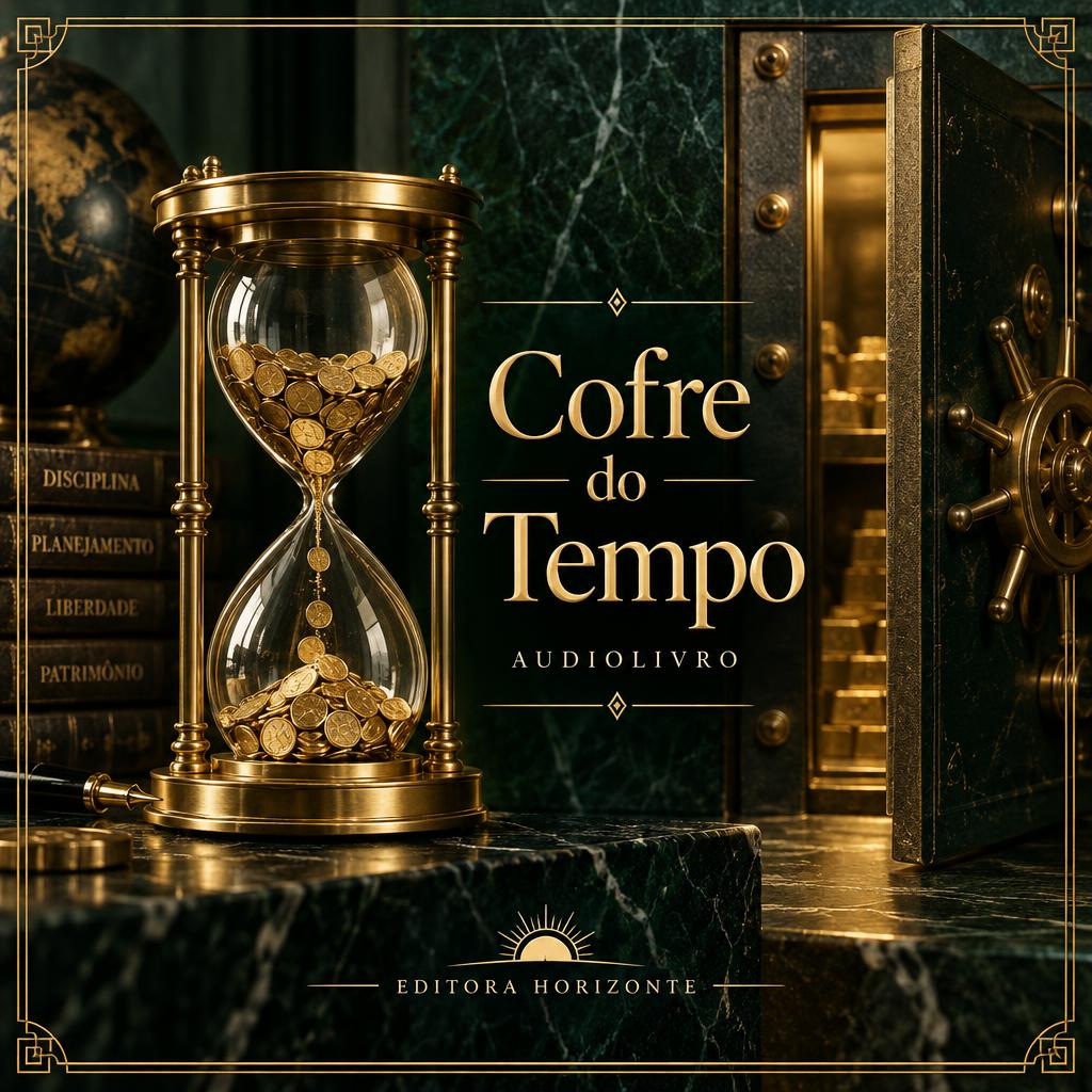 Capa do audiolivro Cofre do Tempo