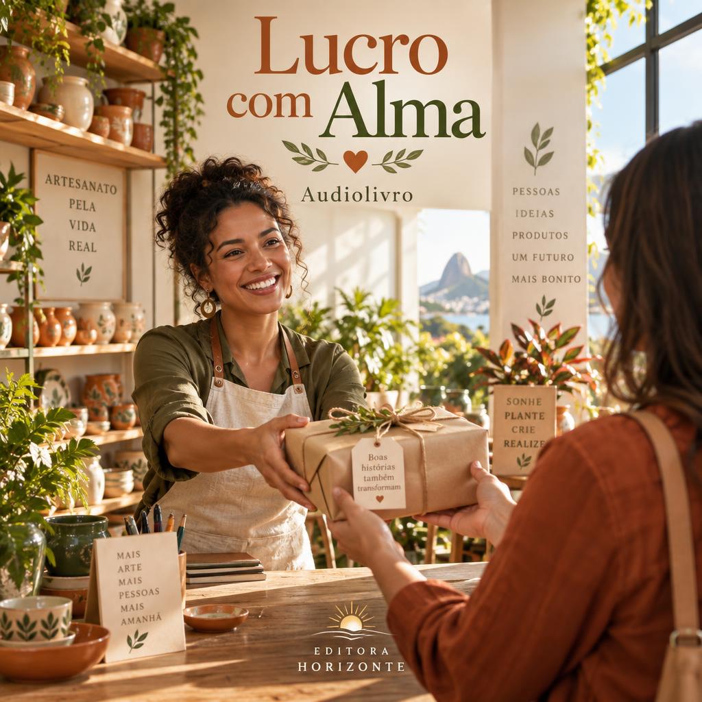 Capa do audiolivro Lucro com Alma